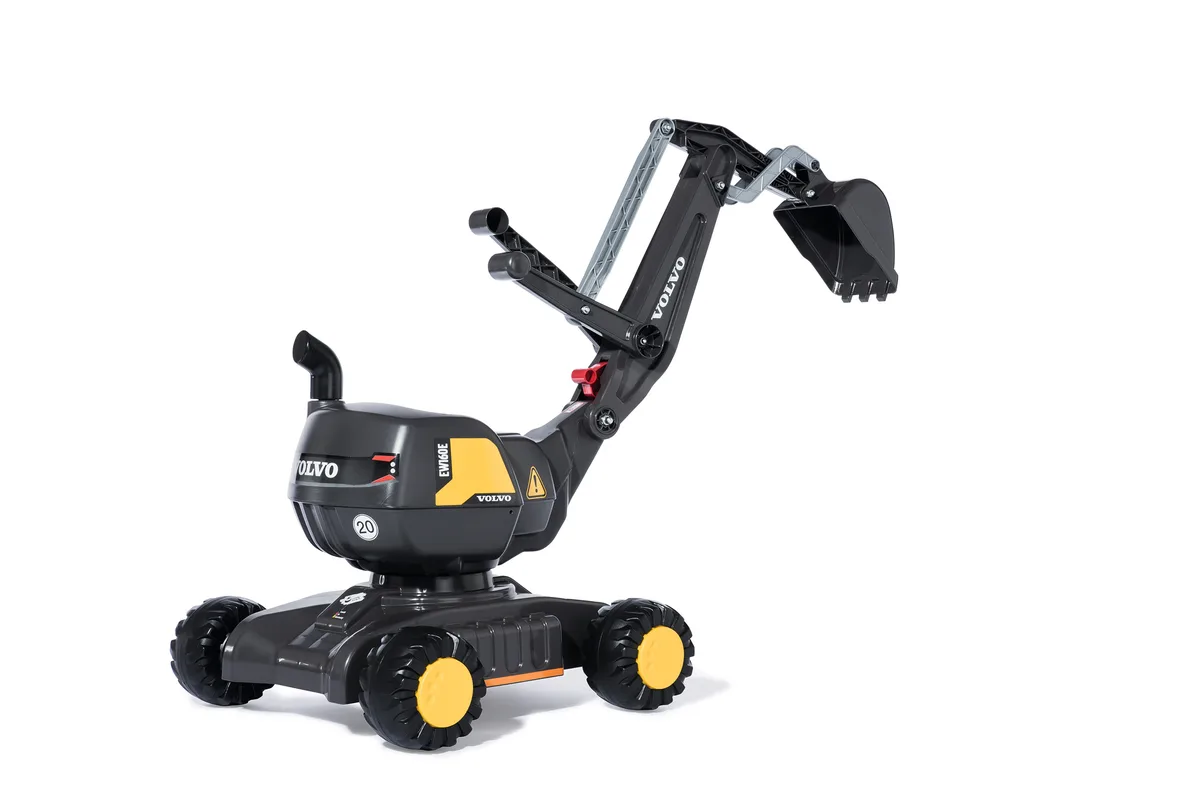Excavadora Juguete Volvo Ew160 Negra — foto principal