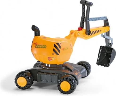 Excavadora Amarilla Juguete Rolly Toys — foto principal