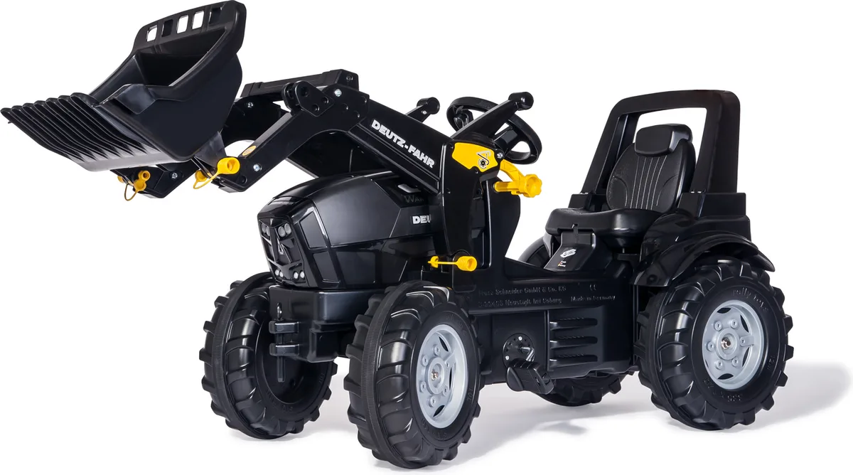 Tractor con Bullldozer Negro Agrotron 7250 Ttv Warrior — foto principal