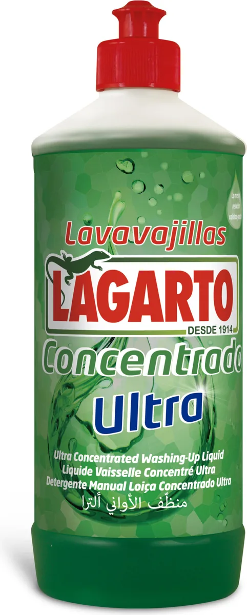 Lavavajillas Lagarto Concentrado Ultra 750 ml — foto principal