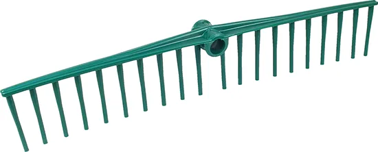 Rastrillo Plastico Verde 20 Puas Rectas — foto principal