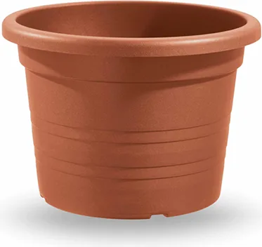 Maceta Cilindro Plastico Terracota 20cm — foto principal
