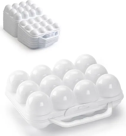 Huevera Plastico Blanca — foto principal