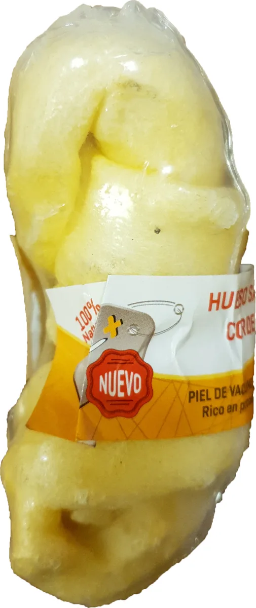 Hueso Piel Natural Cordero 14cm — foto principal