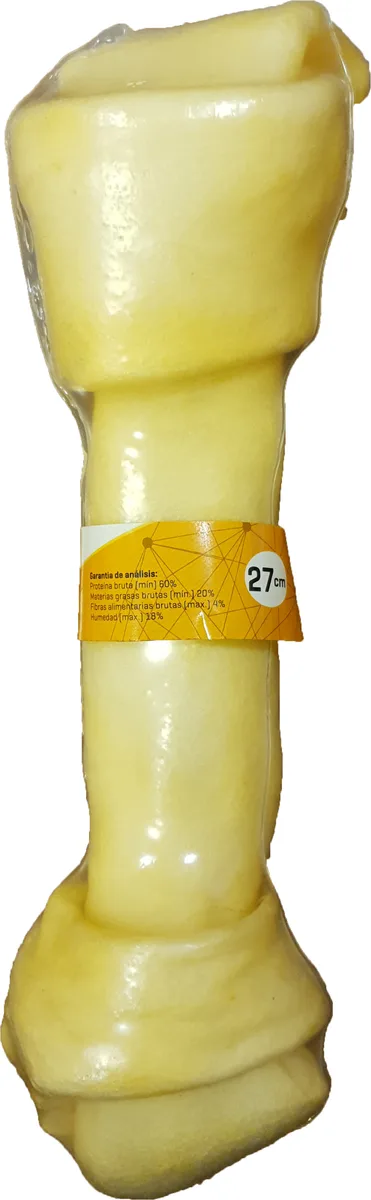 Hueso Piel Natural Cordero 27cm — foto principal