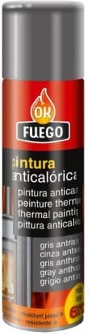 Pintura Anticalorica 600º 400 ml Negra Ok Fuego — foto principal