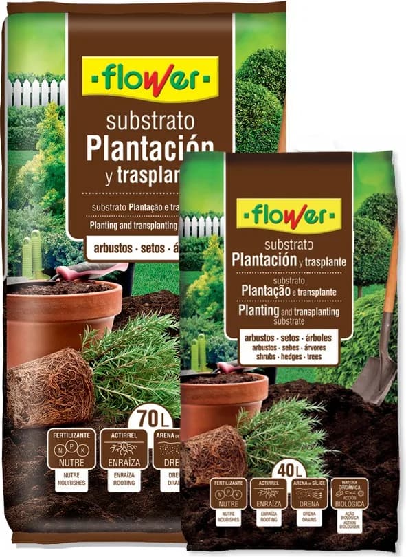 Sustrato Plantacion y Transplante Arbustos Setos y Arboles 40 Litros — foto principal