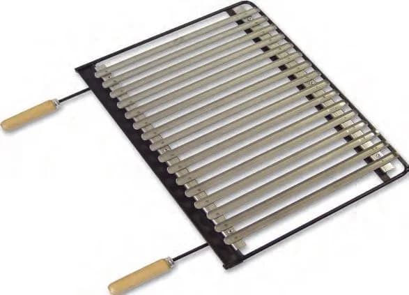 Parrilla Barbacoa Inox. 43,5x41 Cms. — foto principal