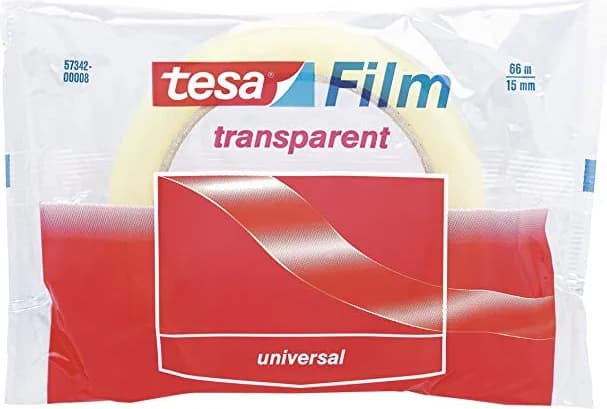 Celo Film Trasparente Tesa Largo 66 mt Ancho 19mm — foto principal