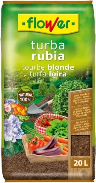 Turba Flower Rubia 20 Litros — foto principal