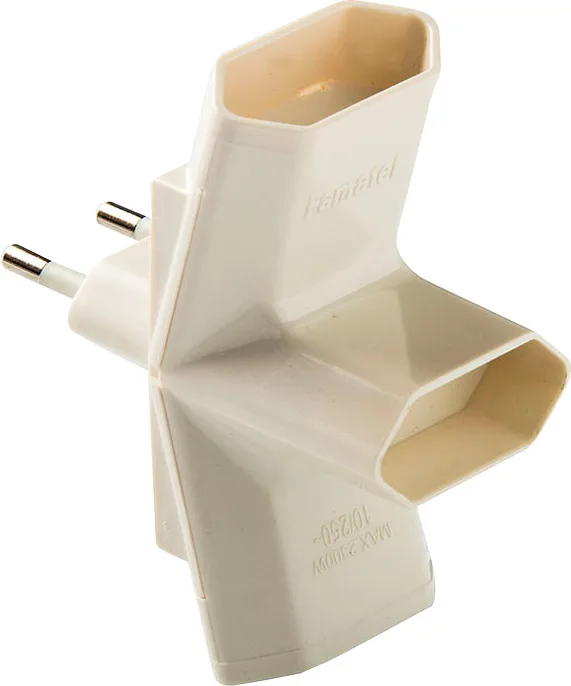 Adaptador Triple 10a- 250v Duolec — foto principal