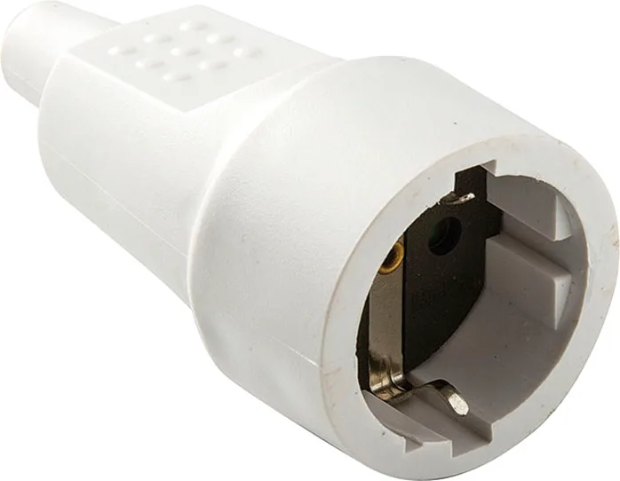 Base Tt 10a-250v Pvc Goma Blanco Duolec — foto principal