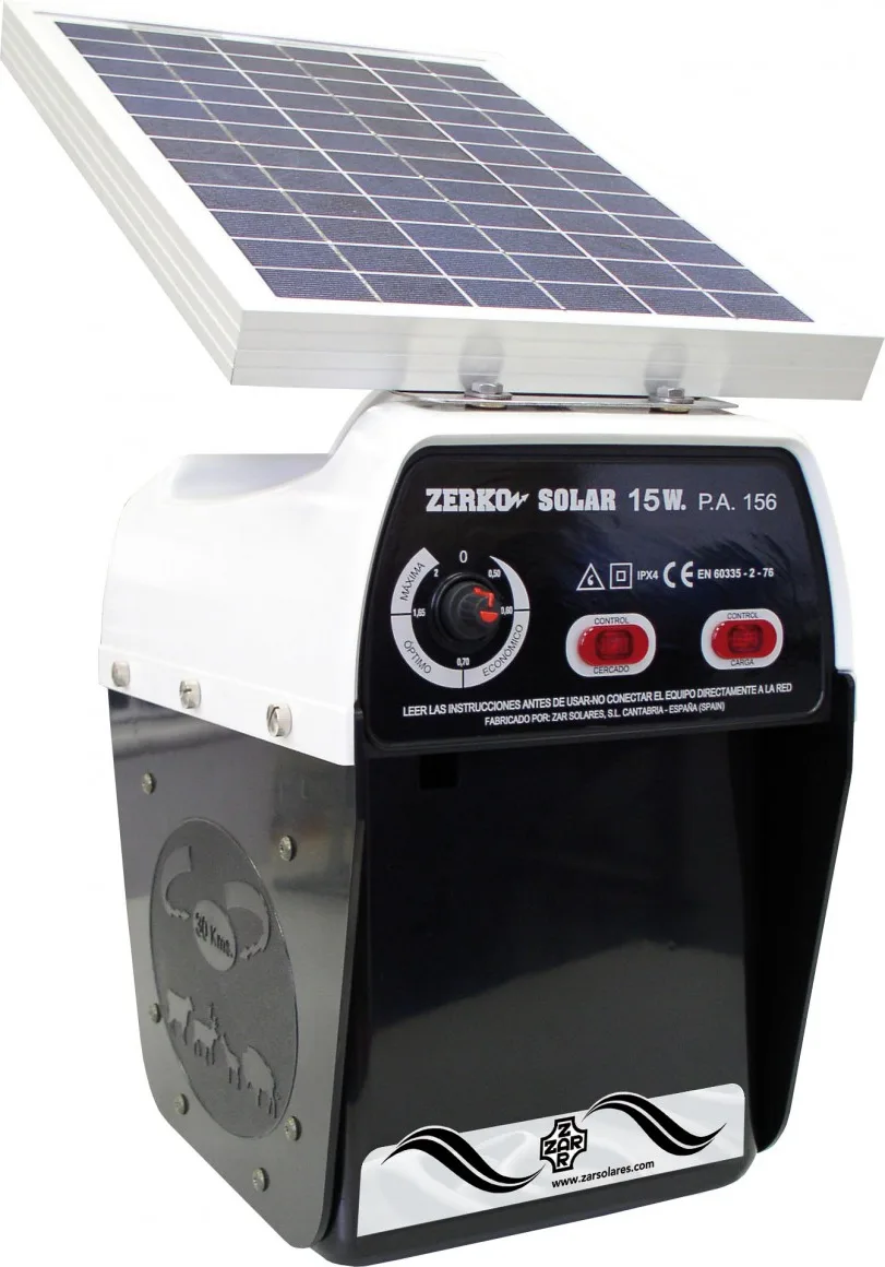 Pastor Electrico Zerko Solar 15 W — foto principal