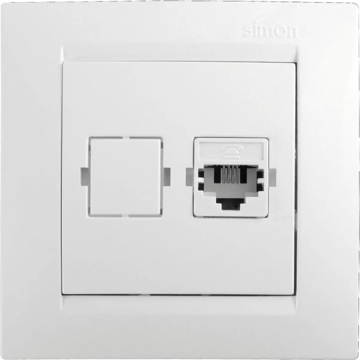 Toma Teléfono Empotrable Serie Simon 15 — foto principal