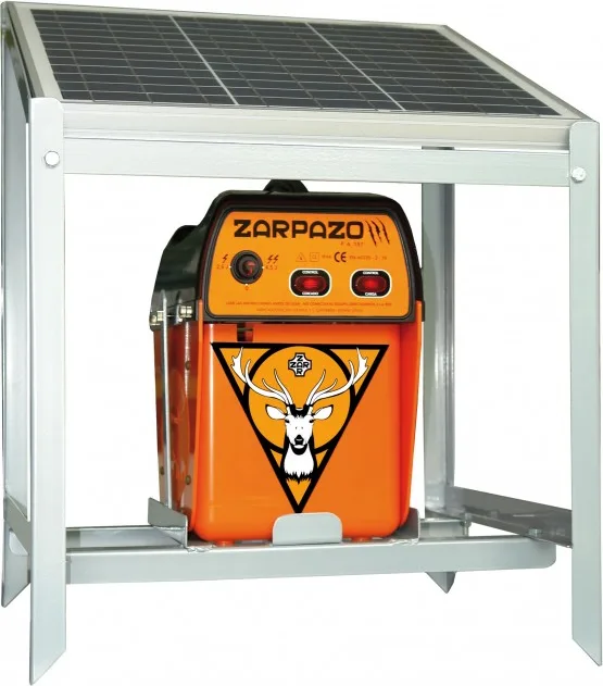 Pastor Electrico Zarpazo Solar con Placa 25 W — foto principal