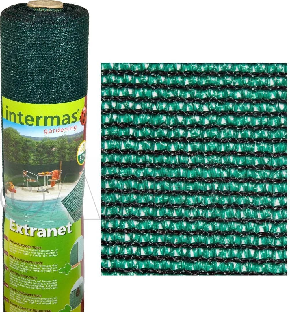 Malla Ocultacion Extranet 80% 100cm Rollo 10m — foto principal