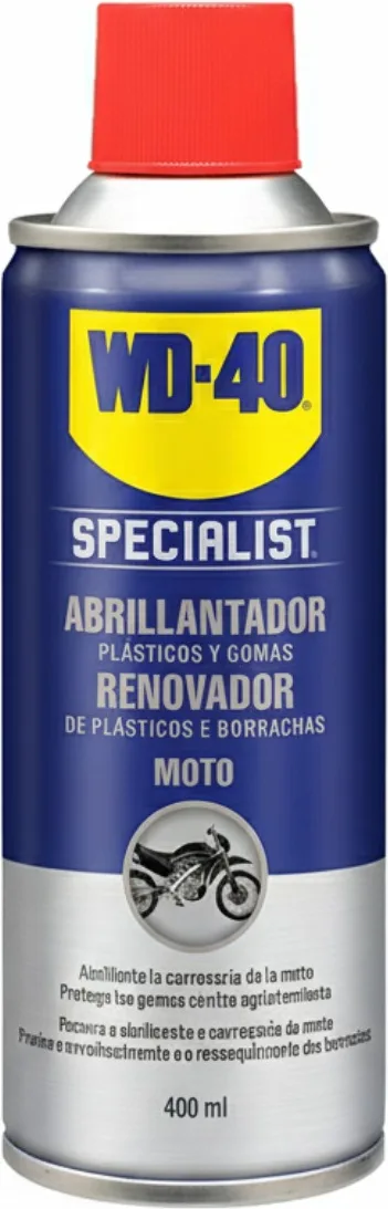 Wd-40 Specialist Moto Abrillantador Plasticos y Gomas Spray 400ml — foto principal