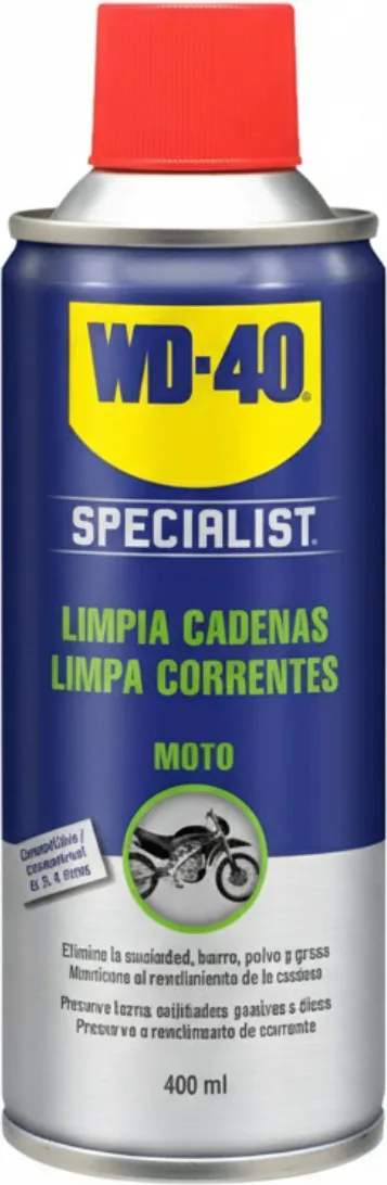 Wd-40 Specialist Moto Limpia Cadenas Spray 400ml — foto principal