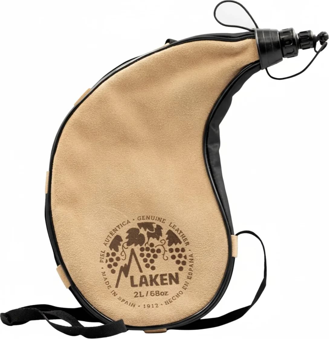 Bota de Vino Piel Laken 2l Curva — foto principal
