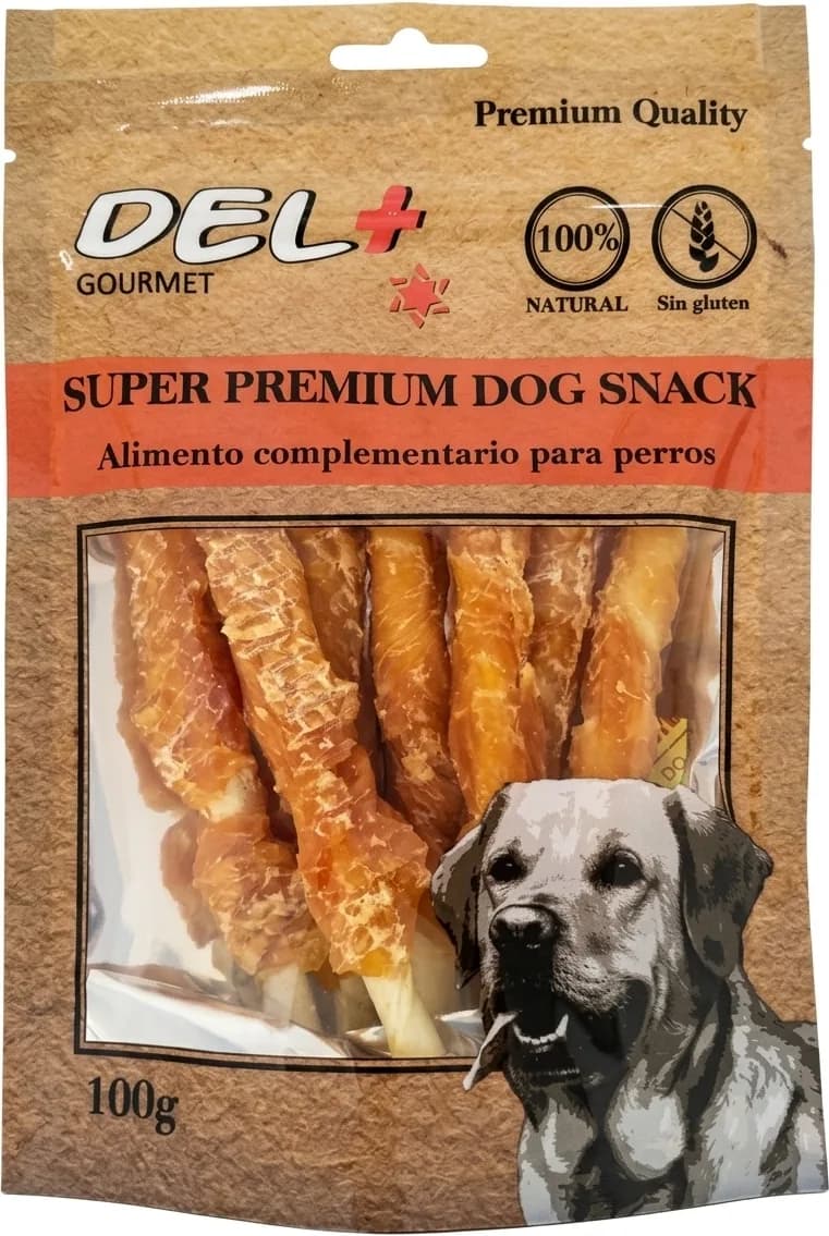 Snack Natural Pollo con Palito Prensado 100gr — foto principal
