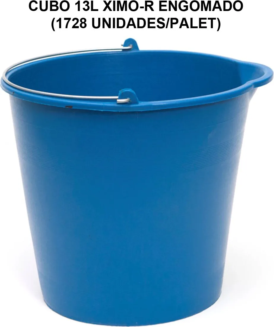 Cubo 13l Ximo-r Engomado Azul Reciclado — foto principal