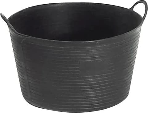 Cesto Vendimia / Capazo Plastico 30l Negro — foto principal