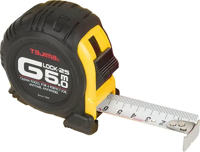 Flexometro G-lock 25 5m Tajima — foto principal
