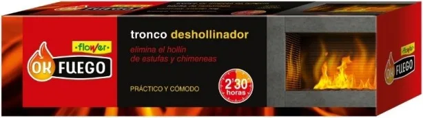 Ok Fuego Tronco Deshollinador de Estufas y Chimeneas 1,5 Kg — foto principal