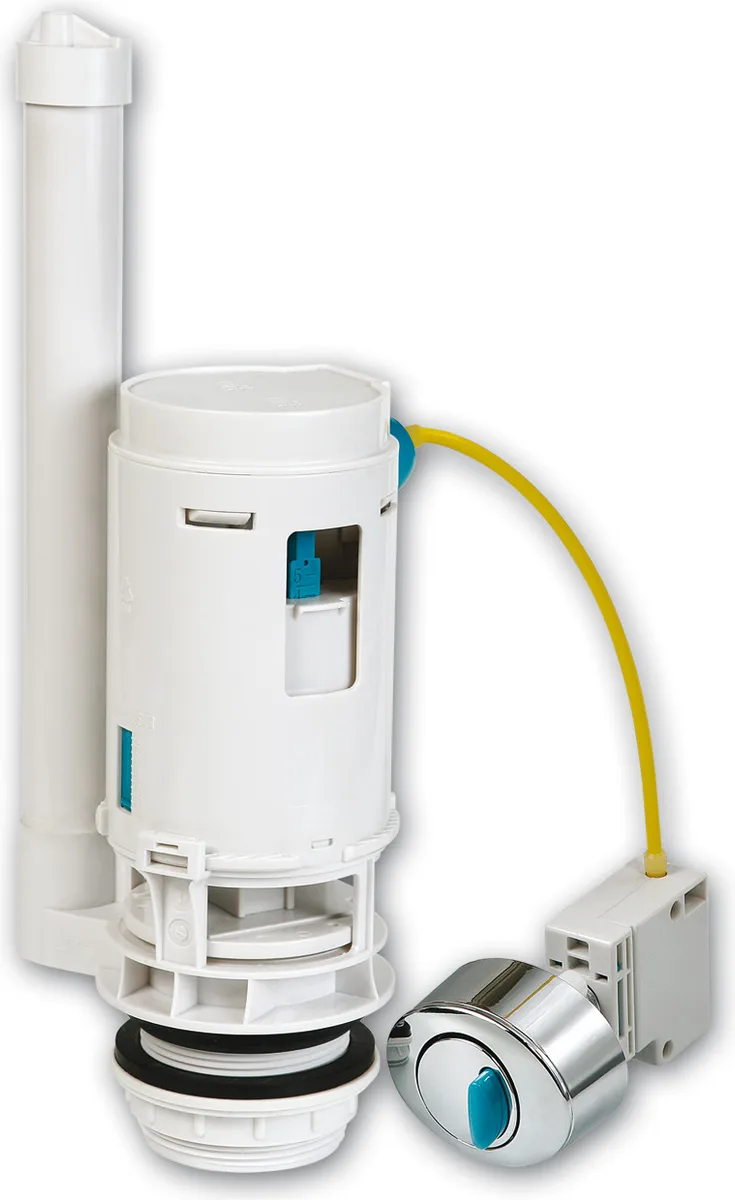 Descarga Cisterna Wc Ecológica Doble Pulsador con Cable Transmisor — foto principal