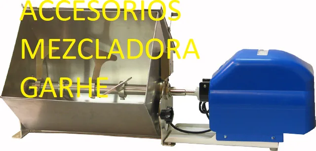 Set de Accesorios para Mezcladora a Motor Garhe 00905 — foto principal