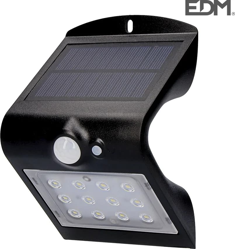 Luz e 1,5w 220 Lumen Recargable con Sensor de Presencia negro — foto principal