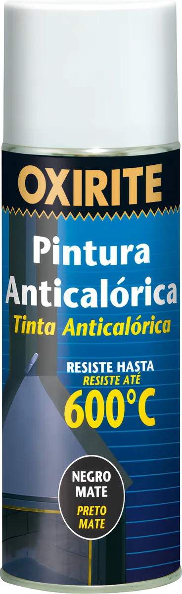 Oxirite Pintura en Spray Anticalorica Gris Plata 400ml — foto principal