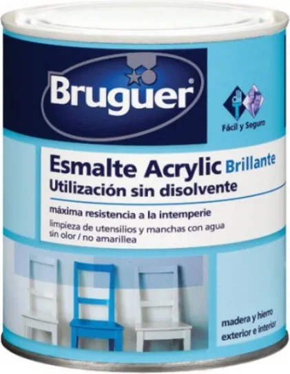 Esmalte Acrilico Satinado Blanco Permanente Bruguer 2,5l — foto principal