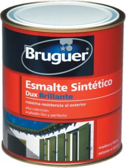 Esmalte Sintetico Dux Negro Brillo Bruguer 250ml — foto principal