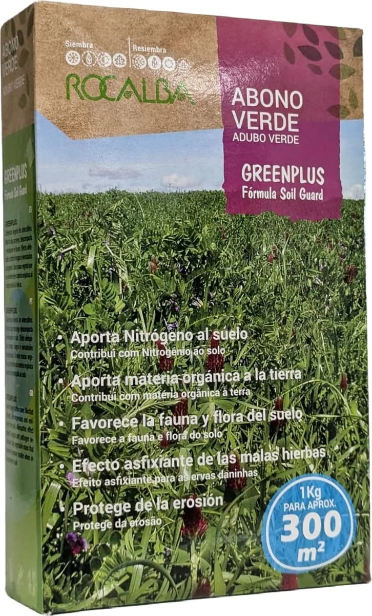 Abono Verde Semilla Greenplus Rocalba 1kg — foto principal