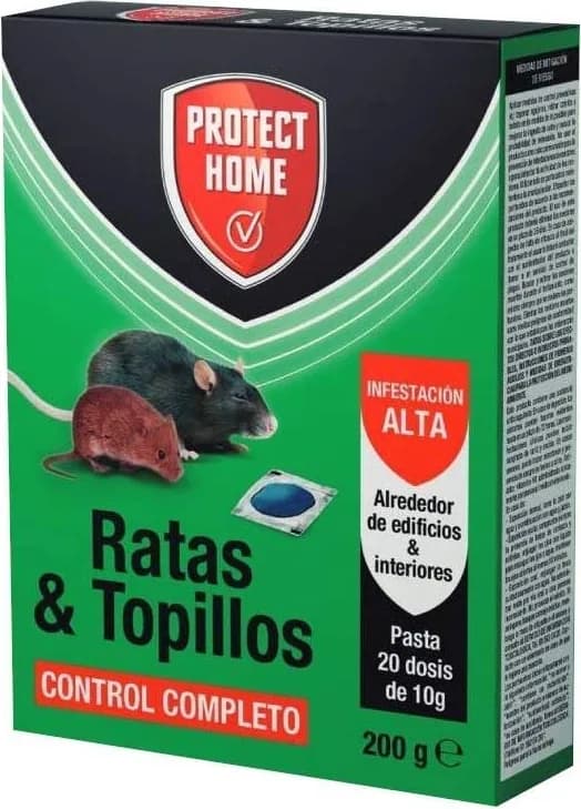 Protect Home Raticida en Pasta para Ratas y Topillos 200 gr — foto principal