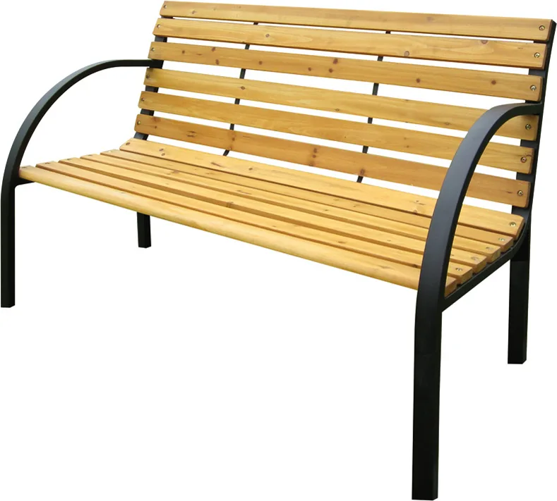 Banco Jardín Acero/madera — foto principal