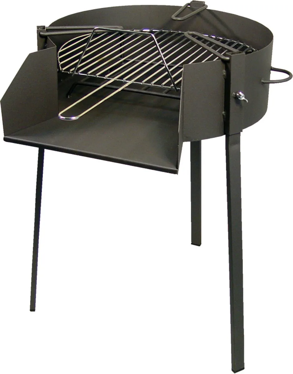 Barbacoa Redonda 40 cm. con Soporte para Paella — foto principal