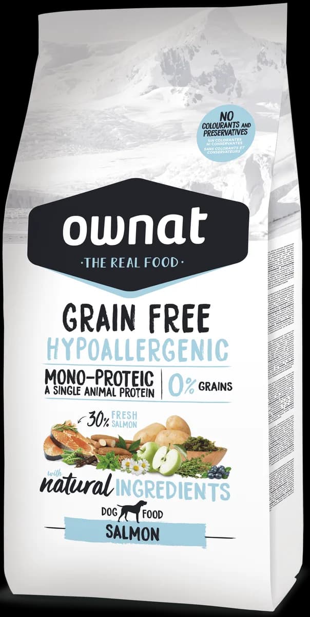 Pienso Perros Ownat Grain Free Hypoallergenic Salmon 3 kg — foto principal