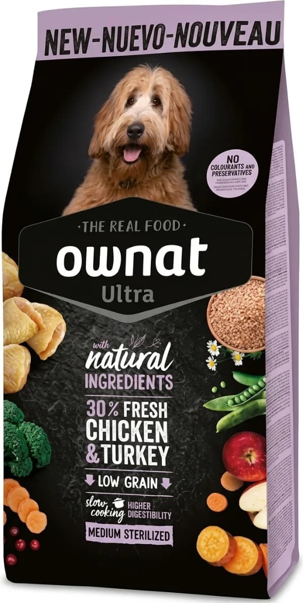 Pienso Perros Ownat Ultra Medium Sterilized 3 kg — foto principal