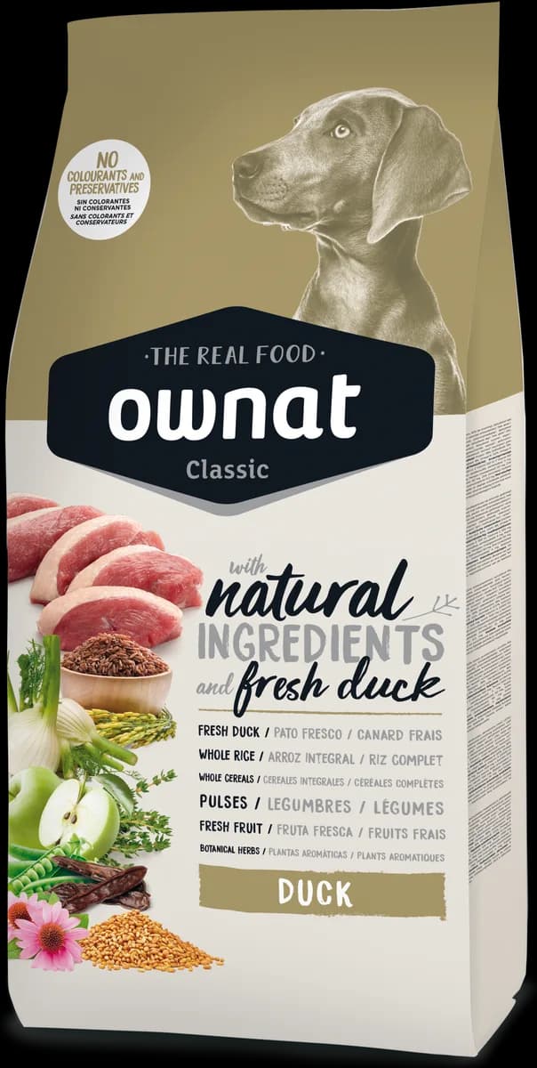 Pienso Perros Ownat Classic Duck 15 kg — foto principal