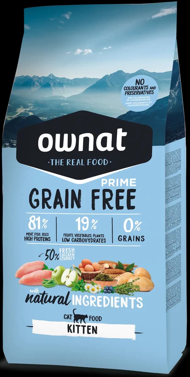Pienso Gatos Ownat Prime Grain Free Kitten 3 Kg — foto principal