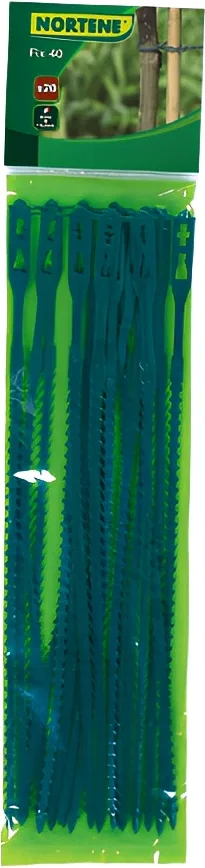 Bridas Plastico Verde Nortene 35cm 24u — foto principal