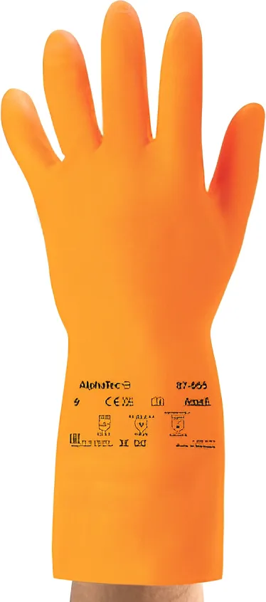 Guante Caucho Natural Ansell Extra T.8 87955 — foto principal