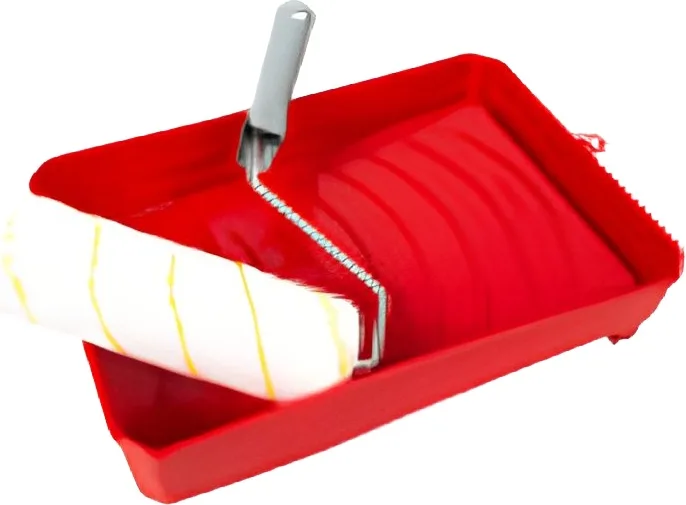 Kit de Pintura Cubeta + Rodillo Hilo Verde 18 cm — foto principal