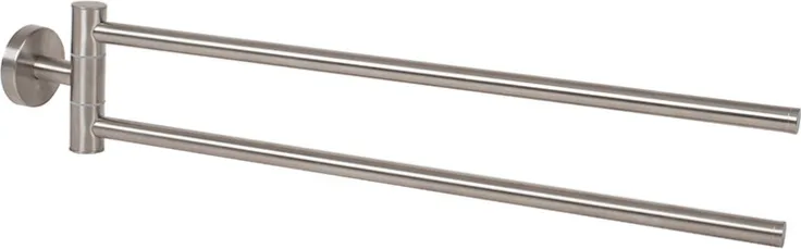 Toallero Doble Inox. Satin Habitex — foto principal