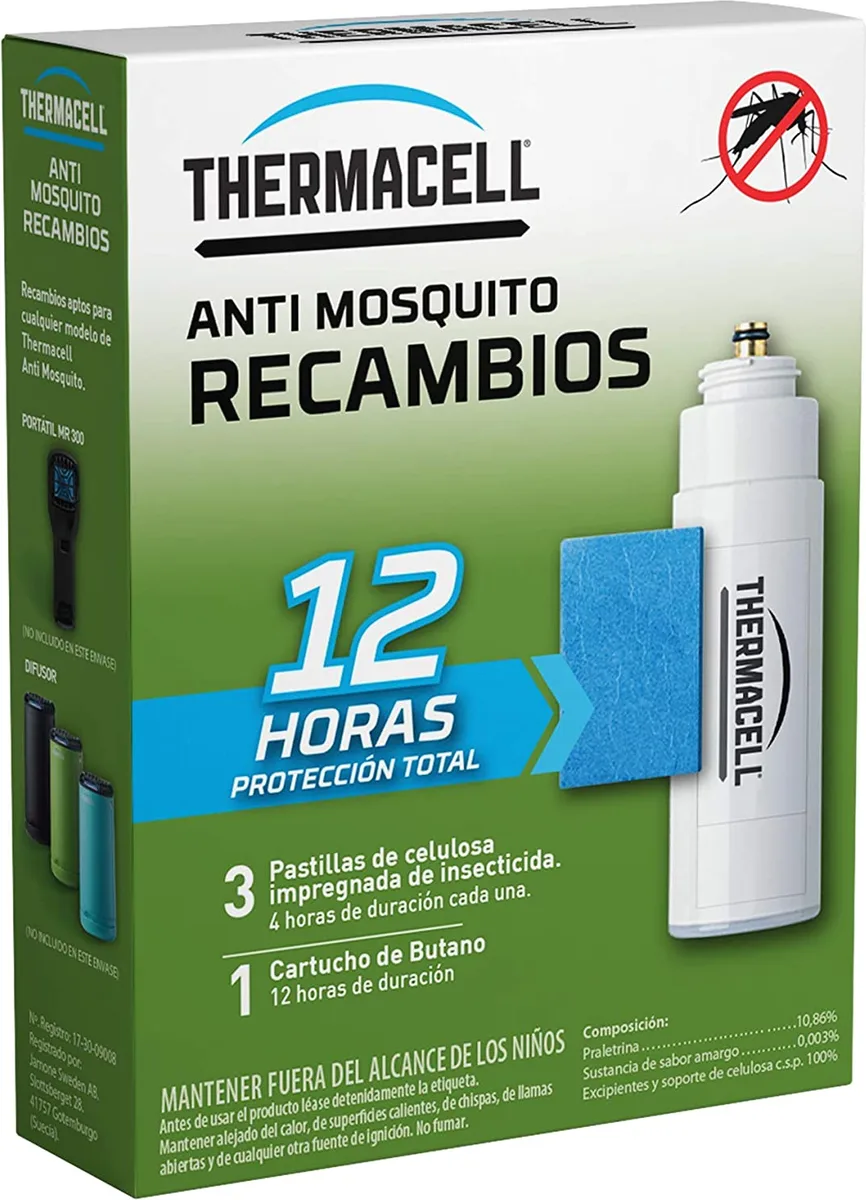 Recambio Thermacell Anti Mosquito Pack de 12 Horas de Protección — foto principal