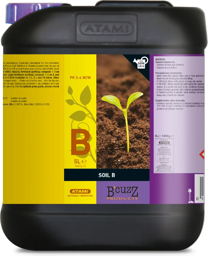 Atami B Cuzz Tierra Soil B 5 litros — foto principal