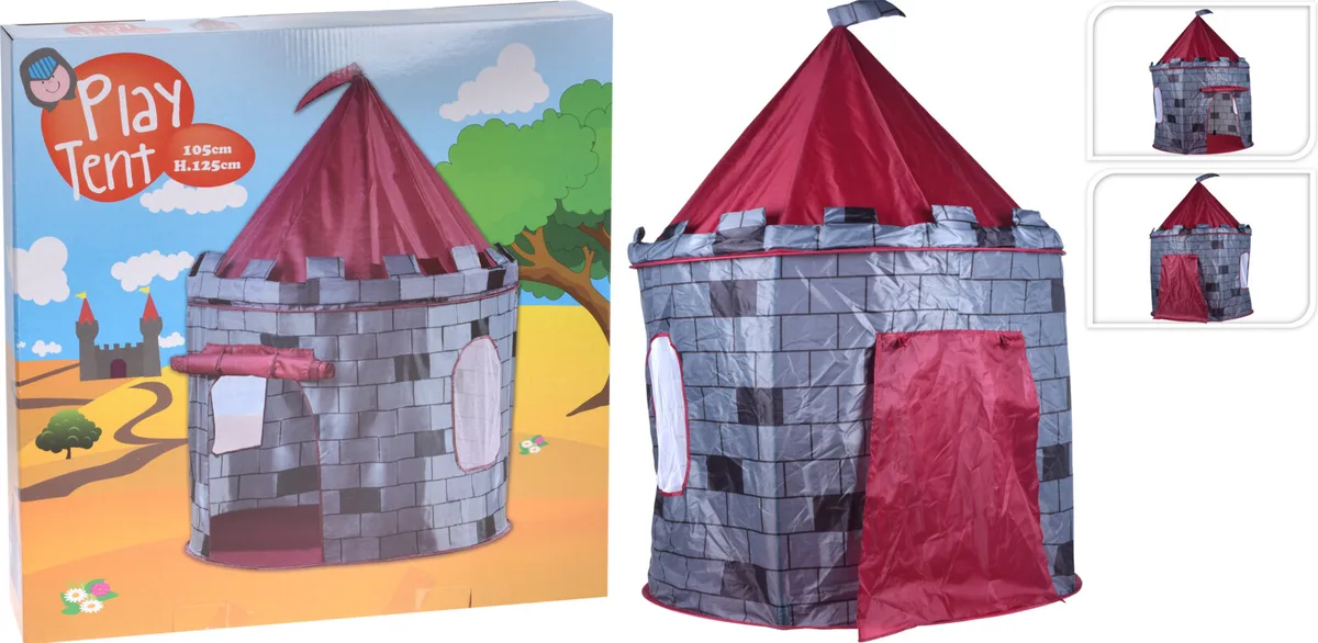Tienda Campaña Juguete Castillo Ø105x125 cm — foto principal