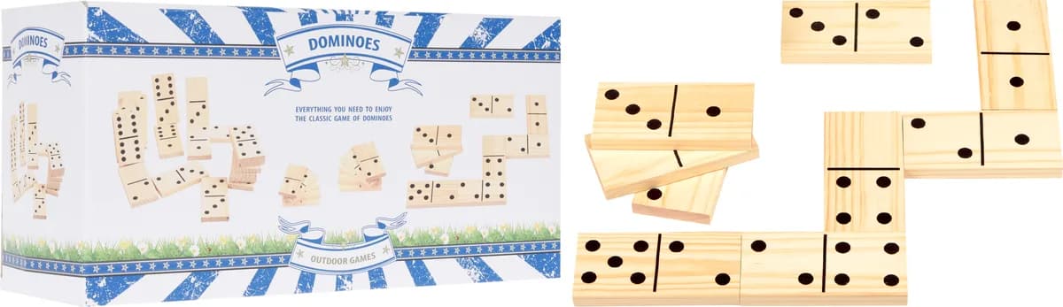 Juego Domino Madera 28 Piezas Xl — foto principal